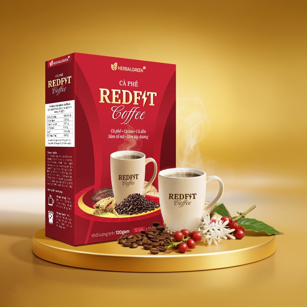 Cà phê Redfit là gì? Thành phần – công dụng và lý do được nhiều người lựa chọn