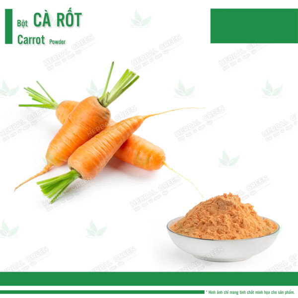 Bot Ca rot carrot Powder