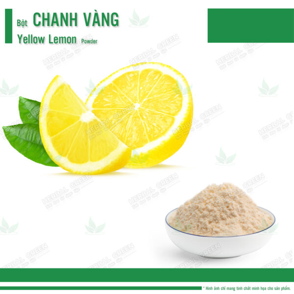 Bot Chanh vang Yellow Lemon Powder